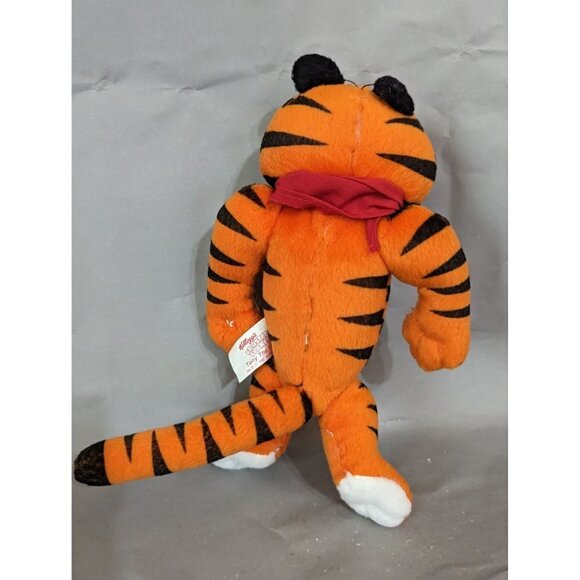 Vintage Kellogg's Frosted Flakes Tony the tiger 8" plush stuffed animal toy 1997 - Picture 5 of 8